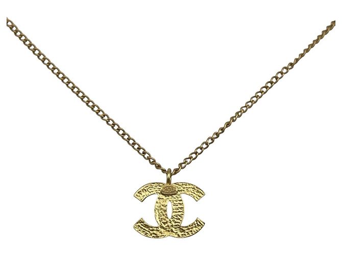 Collana da Uomo Chanel con il Marchio Coco Beige D'oro - vista 2