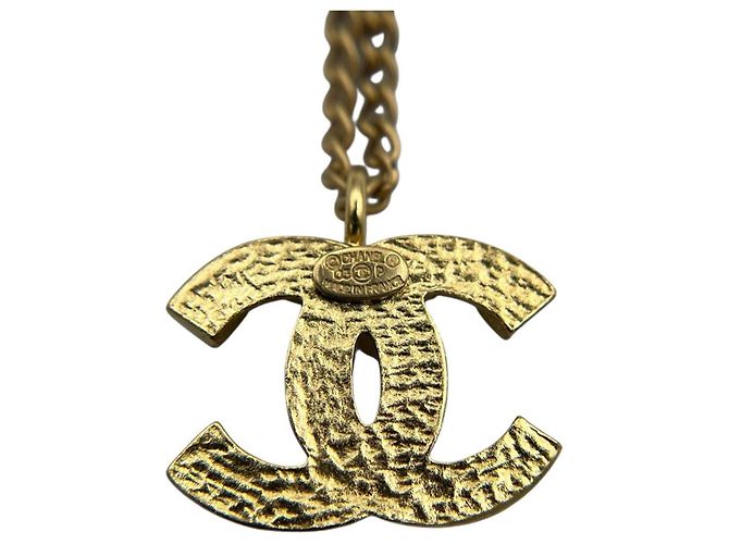 Collana da Uomo Chanel con il Marchio Coco Beige D'oro - vista 4