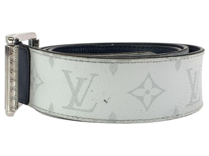 Monogramm Verso Gürtel von Louis Vuitton Schwarz Weiß - Ansicht 2