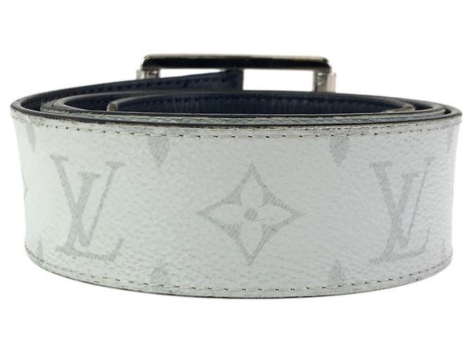 Monogramm Verso Gürtel von Louis Vuitton Schwarz Weiß - Ansicht 3
