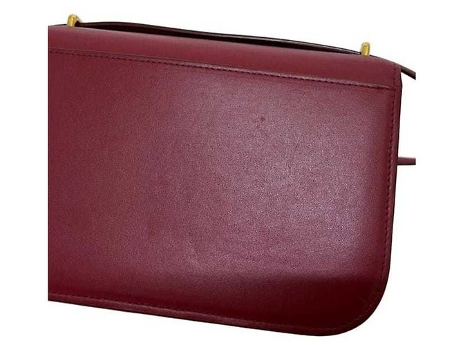 Borsa a Spalla Goya Small di Loewe Rosso - vista 10