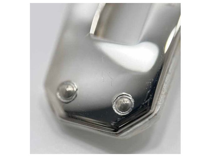 Bracciale Charm Kelly di Hermès Argento Bianco - vista 9