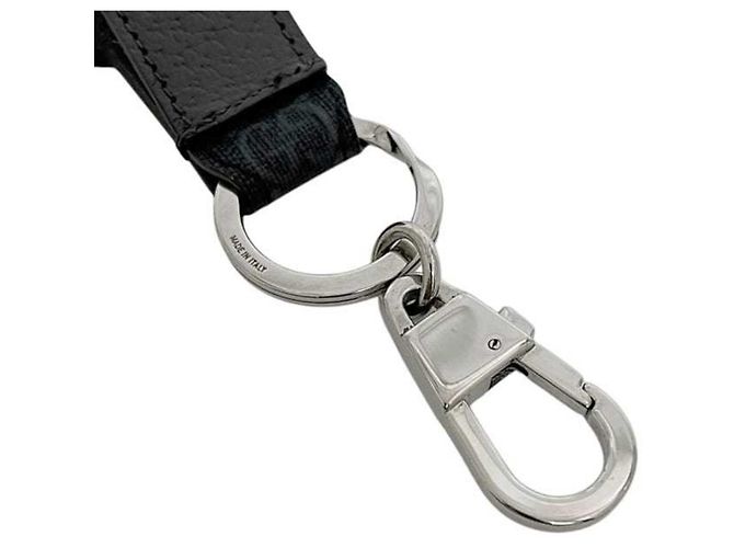 Portachiavi intrecciato Gucci Marrone Nero - vista 6