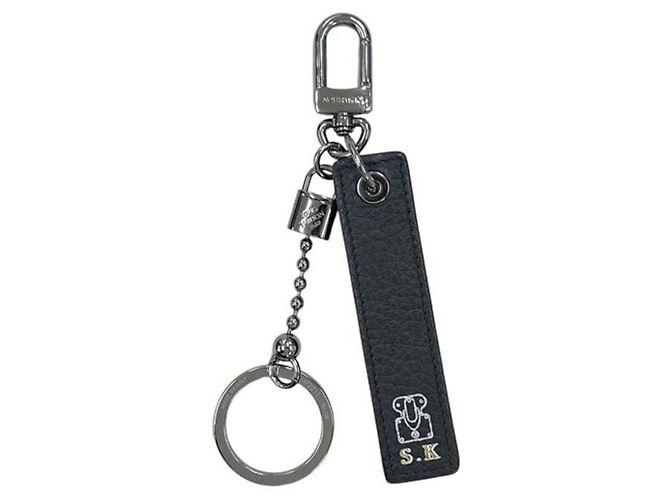 Portachiavi Portefeuille Tab Louis Vuitton Nero - vista 3