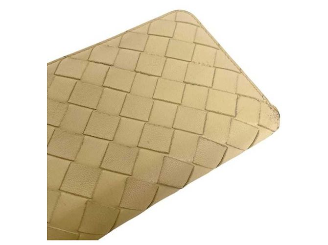 Cartera larga beige Intrecciato Bottega Veneta - vista 10