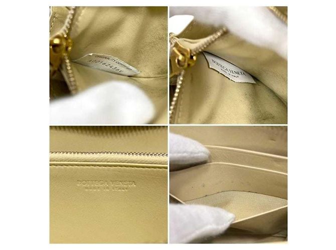 Cartera larga beige Intrecciato Bottega Veneta - vista 3