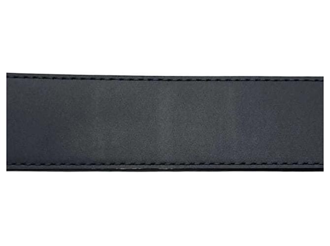 Cintura Monogram Eclipse Louis Vuitton Marrone Nero - vista 10