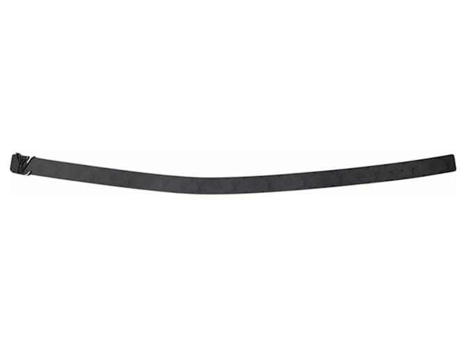 Cintura Monogram Eclipse Louis Vuitton Marrone Nero - vista 2