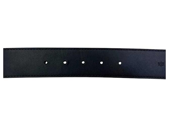 Cintura Monogram Eclipse Louis Vuitton Marrone Nero - vista 8
