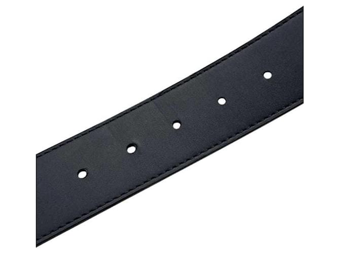 Cintura Monogram Eclipse Louis Vuitton Marrone Nero - vista 9