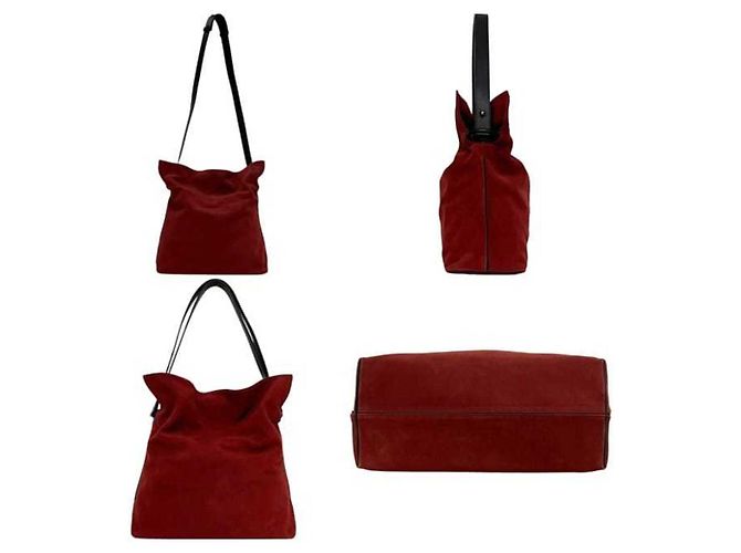 Loewe Flamenco Knot Tote Bag Rot - Ansicht 2