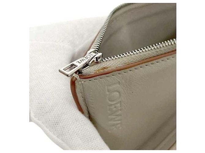 Billetera tri-fold beige Loewe - vista 7