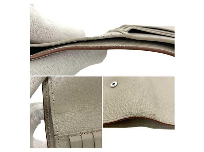 Billetera tri-fold beige Loewe - vista 8
