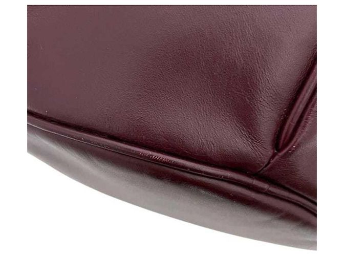 Borsa a Spalla in Pelle Bordeaux Cartier Bordò - vista 10