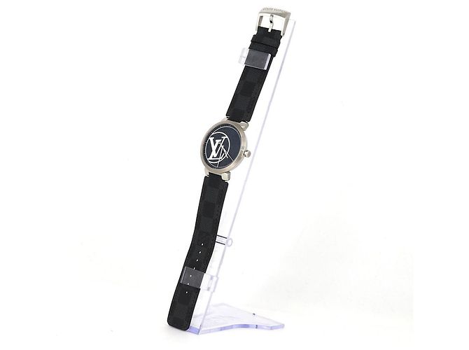Relógio Quartz Louis Vuitton Tambour Slim LTD QA001 SS - vista 2