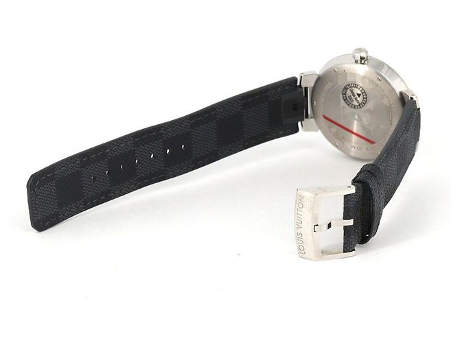 Relógio Quartz Louis Vuitton Tambour Slim LTD QA001 SS - vista 6