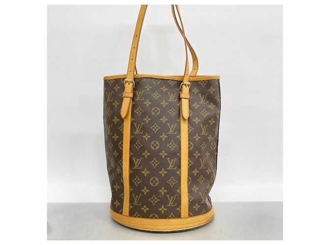 Borsa Tote Bucket GM Monogram Louis Vuitton Marrone - vista 13