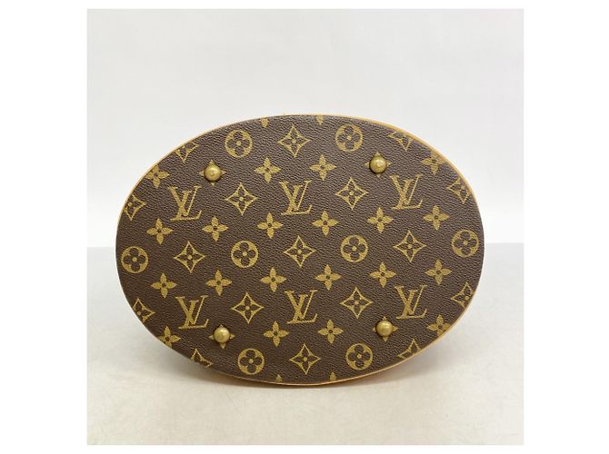 Borsa Tote Bucket GM Monogram Louis Vuitton Marrone - vista 3