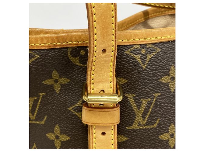 Borsa Tote Bucket GM Monogram Louis Vuitton Marrone - vista 8