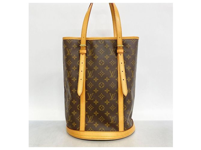 Borsa Tote Bucket GM Monogram Louis Vuitton Marrone - vista 13
