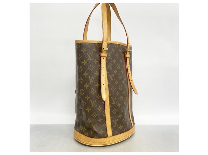 Borsa Tote Bucket GM Monogram Louis Vuitton Marrone - vista 2