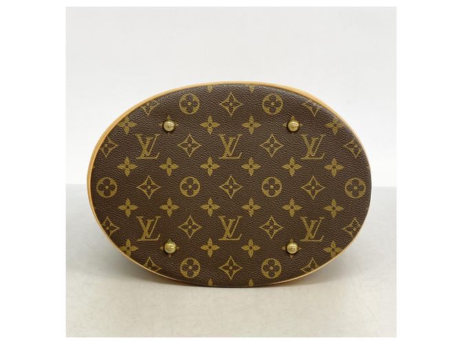 Borsa Tote Bucket GM Monogram Louis Vuitton Marrone - vista 3