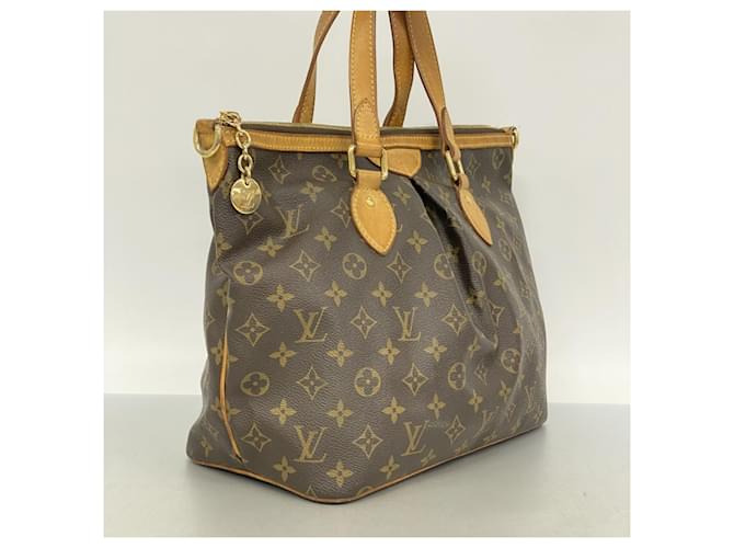 Borsa Louis Vuitton Monogram Palermo PM Marrone - vista 2