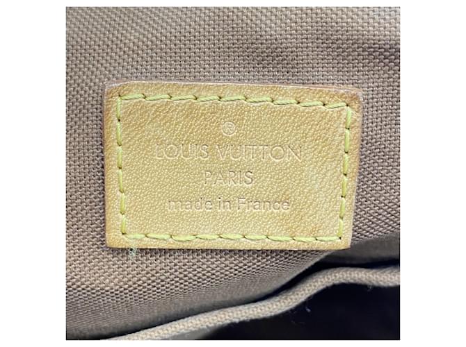 Borsa Louis Vuitton Monogram Palermo PM Marrone - vista 5