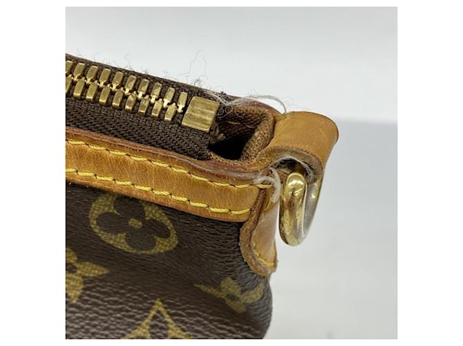 Borsa Louis Vuitton Monogram Palermo PM Marrone - vista 7