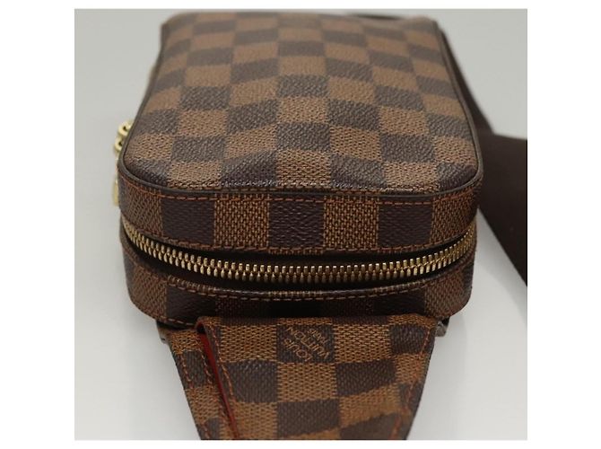 Borsa a vita Geronimos Damier Louis Vuitton Marrone - vista 4