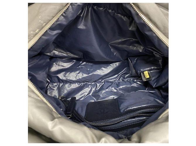 Chanel Coco Cocoon Nylon Tote Bag Silber - Ansicht 4