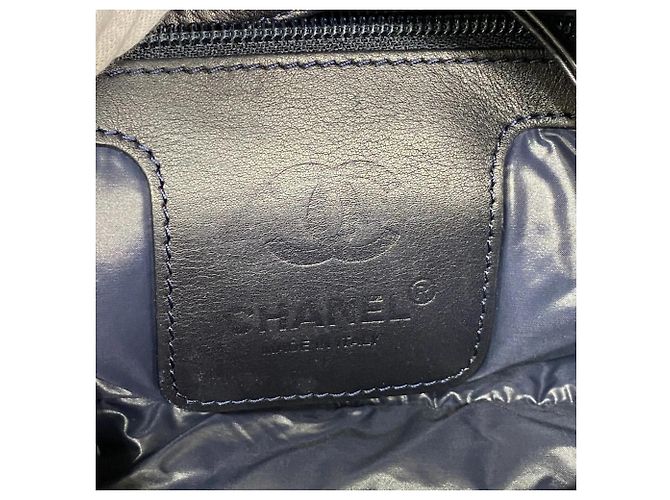 Chanel Coco Cocoon Nylon Tote Bag Silber - Ansicht 5