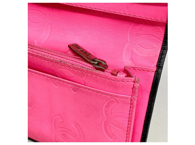Chanel Cambon Langbörse aus Lammleder Schwarz - vista 5