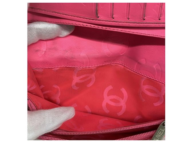 Chanel Cambon Langbörse aus Lammleder Schwarz - vista 6