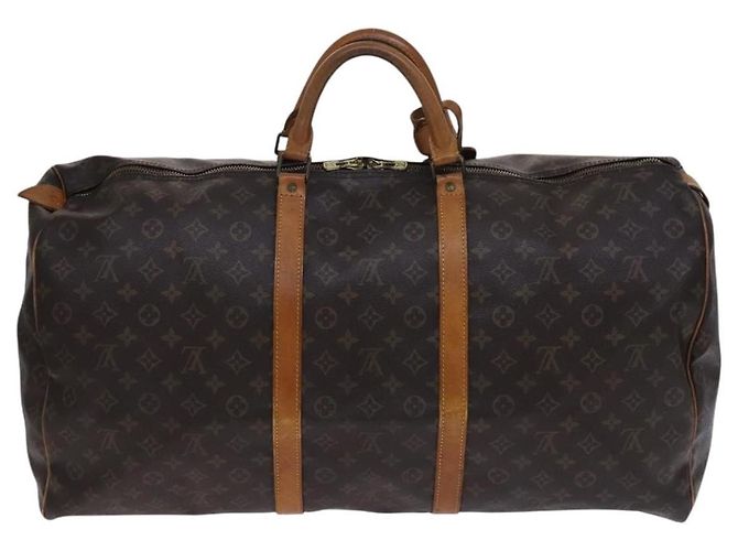 Louis Vuitton Keepall Monogram Canvas 60 Marrone - vista 2