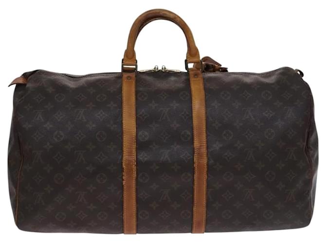 Louis Vuitton Keepall Monogram Canvas 60 Marrone - vista 2