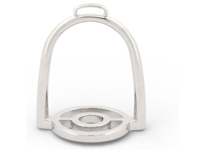 Hermès NEUER HERMES ETRIER SAUMUR PALLADIUM SCHALRING Silber - Ansicht 2