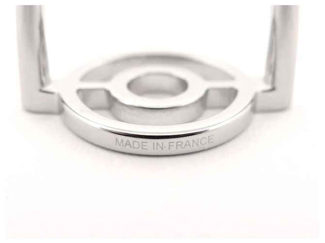 Hermès NEUER HERMES ETRIER SAUMUR PALLADIUM SCHALRING Silber - Ansicht 5