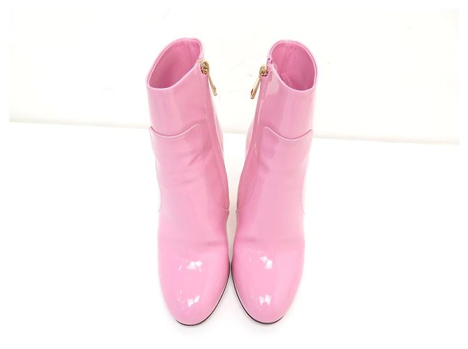 NUEVAS BOTAS DOLCE & GABBANA VALLEY DG KAROL 37.5 IT 38.5 FR Rosa - vista 8