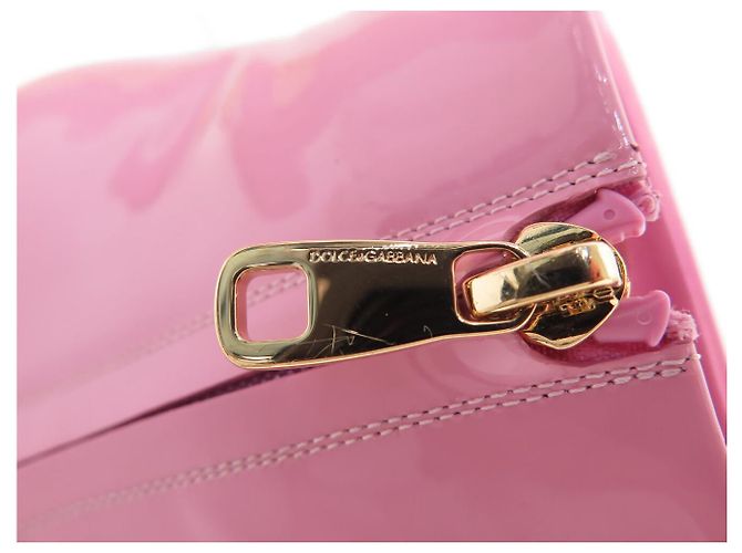 NUEVAS BOTAS DOLCE & GABBANA VALLEY DG KAROL 37.5 IT 38.5 FR Rosa - vista 9