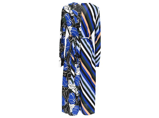 Abito Midi Tilly in Poliestere Multicolore di Diane Von Furstenberg - vista 3