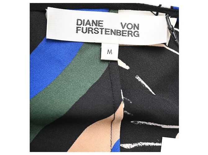 Abito Midi Tilly in Poliestere Multicolore di Diane Von Furstenberg - vista 4