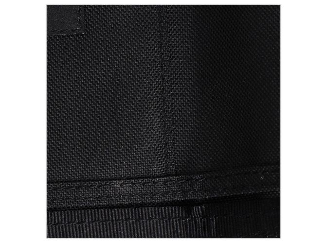 Saint Laurent Palm Tree Tri-Fold Wallet in Black Nylon - view 13