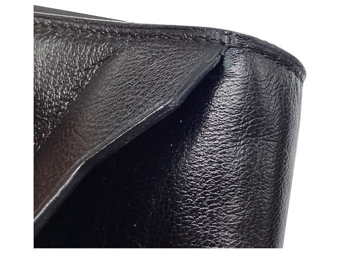 Borsa Clutch Natalia di Tom Ford in pelle nera Nero - vista 7