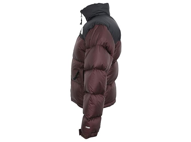 Giacca Nuptse Retro 1996 The North Face in Nylon Marrone - vista 2