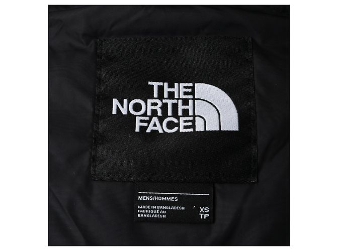 Giacca Nuptse Retro 1996 The North Face in Nylon Marrone - vista 4
