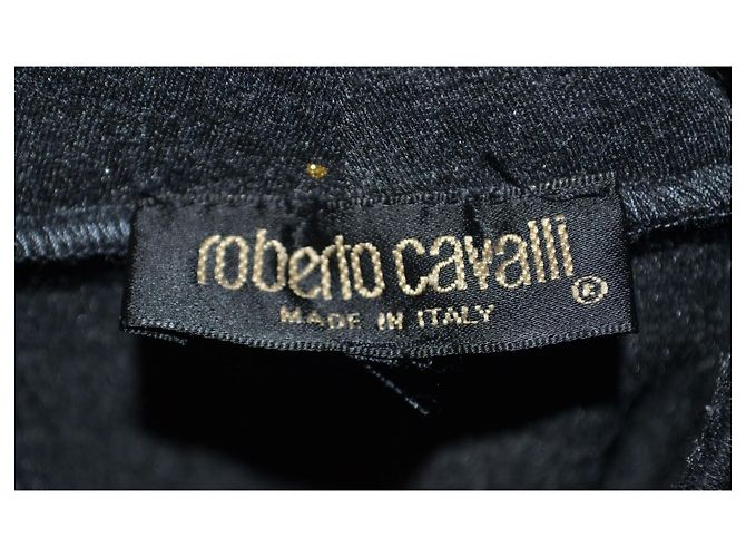 Abito Roberto Cavalli grigio e oro in viscosa D'oro - vista 5