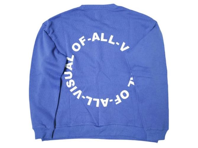 Autre Marque Danke Schon A4 Baumwoll-Sweatshirt Blau - Ansicht 2