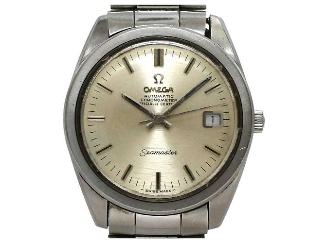 Montre Omega Seamaster Chronomètre F-25200 Or Argent - vue 2