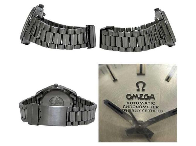 Montre Omega Seamaster Chronomètre F-25200 Or Argent - vue 3
